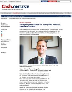 News & Presse | Cash Online | Februar 2016 | pflegeobjekt.de